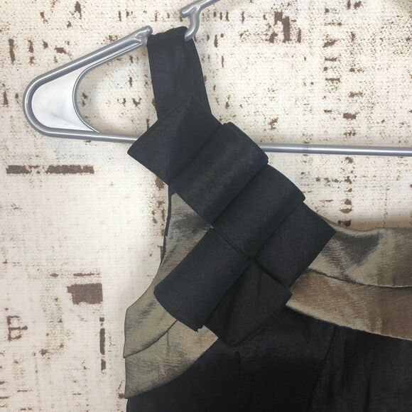 Betsy & Adam One Shoulder Dress - Picture 3 of 6